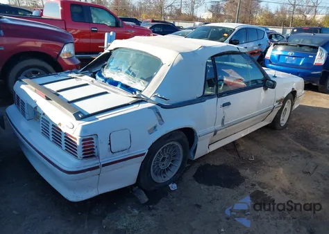 1993 Ford Mustang Gt/Cobra Gt from USA, damaged, VIN 1FACP45E3PF144594